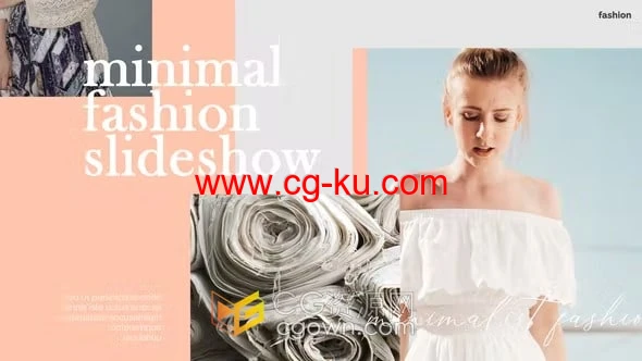 时尚幻灯片AE模板时髦品牌宣传视频制作工程的图片1