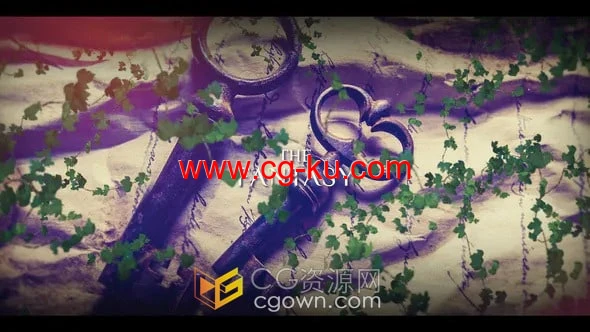 梦游仙境童话幻想照片幻灯片介绍视频动画-AE模板的图片1