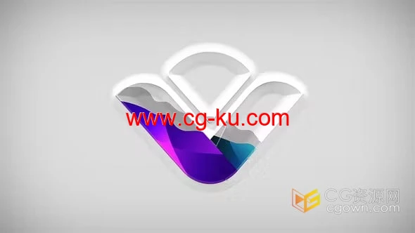 3D生长动画标志视频片头效果制作-AE模板免费下载的图片1