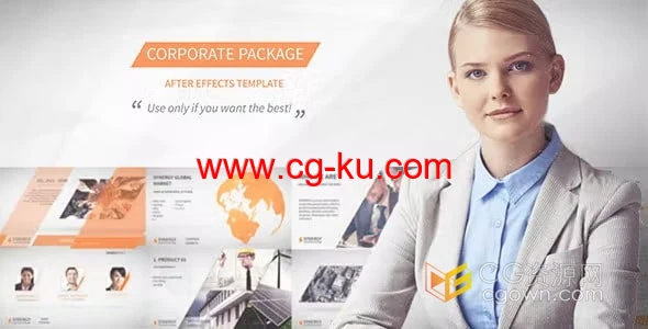 企业宣传片制作AE模板时间表介绍公司视频动画的图片1