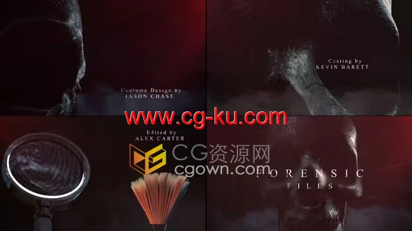 法医侦探调查案件追踪悬疑事件电视节目惊悚犯罪电影预告片-AE模板 法医侦探调查案件追踪悬疑事件电视节目惊悚犯罪电影预告片-AE模板的图片1