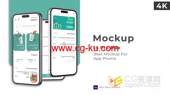 iPhone 14 Pro Max手机模型3D主题演示应用程序介绍展示-AE模板的图片1