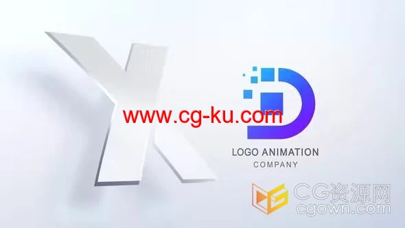 4K分辨率明亮风格企业公司LOGO品牌视频片头-AE模板的图片1