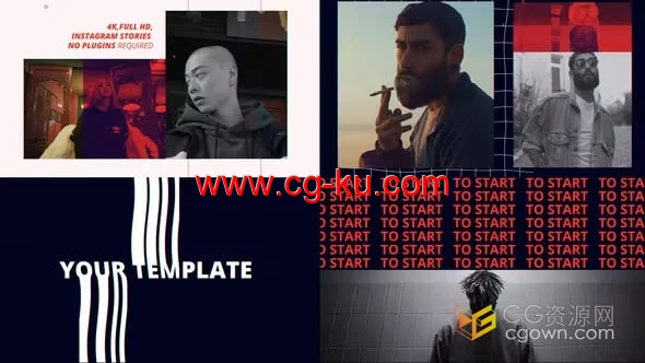 现代设计产品宣传品牌活动动态视频片头动画-AE模板下载的图片1