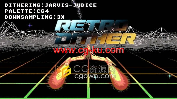 AE/PR插件RetroDither v1.8复古游戏机8bit比特像素风格化 AE/PR插件RetroDither v1.8复古游戏机8bit比特像素风格化的图片1