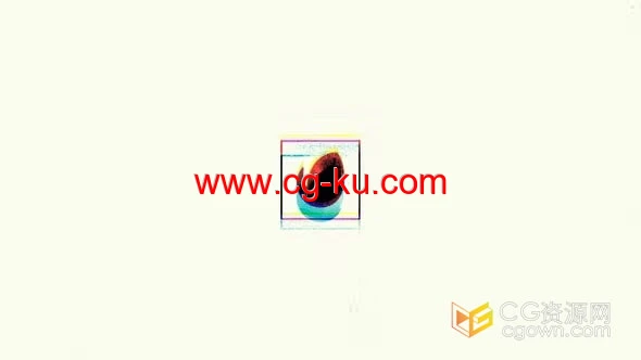 AE模板-3D变形故障标志The Glitch Logo的图片1