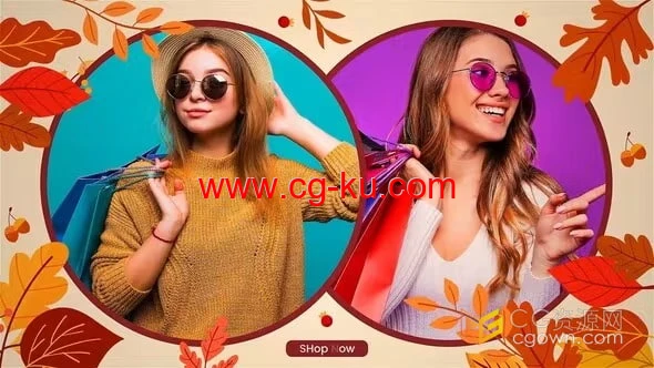 秋季时装促销时尚服装品牌促销宣传广告视频-PR模板下载的图片1