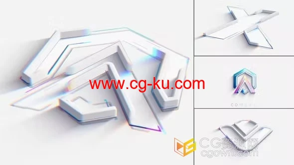 干净明亮公司LOGO视频片头动画效果-AE模板下载的图片1