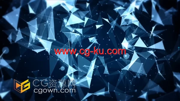 抽象高科技感动画背景视频素材下载的图片1