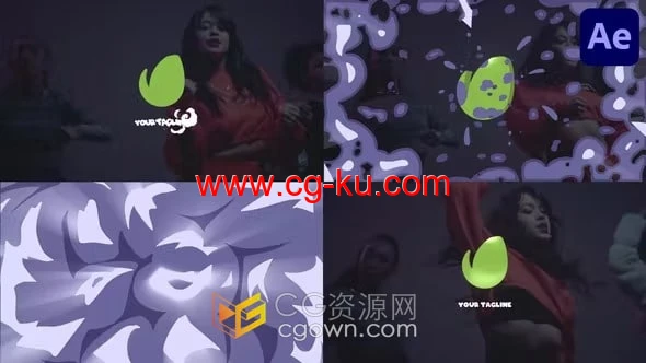 AE模板-卡通爆炸标志Cartoon Explosion Logo Opener的图片1