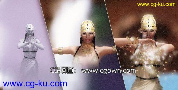 魔法精灵东方开场Videohive Magic Genie – Oriental Opener AE模板的图片1