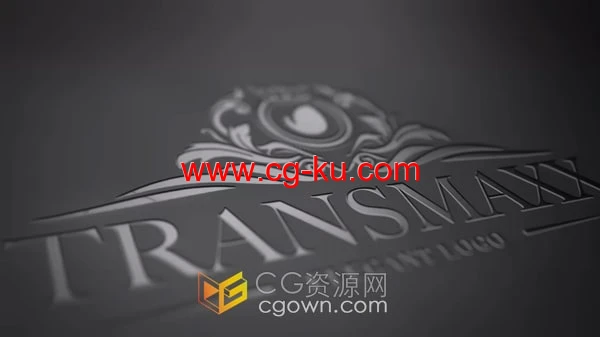浮雕金属效果企业标志LOGO动画视频-AE模板的图片1