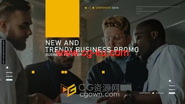 AE模板-通用企业宣传片模板商业教育服务公司广告视频的图片1