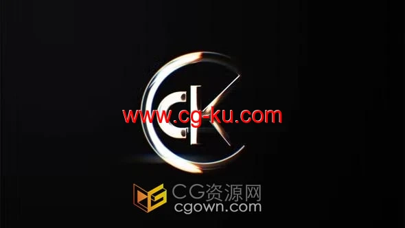 简单大气RGB分离翻转LOGO扫光效果标志动画-PR模板下载的图片1
