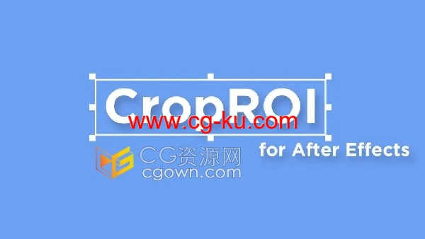 CropROI V1.1AE脚本预合成自定义区域裁剪的图片1
