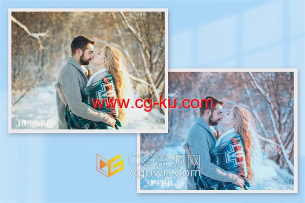 免费下载冬季户外街头风格雪景摄影滤镜包Iceland Lightroom Photoshop LUTs的图片3