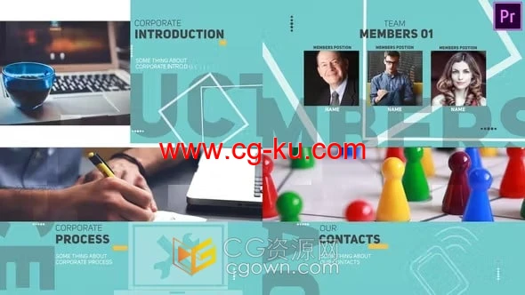 简单大气产品宣传片企业服务介绍公司视频PR模板下载的图片1