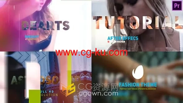 PR模板-现代时尚主题媒体开场白动感旅游宣传片头的图片1