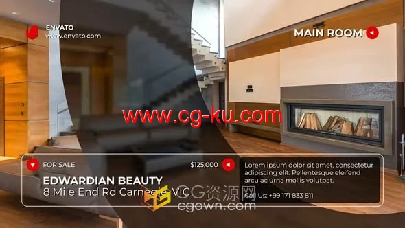 AE模板-房地产宣传建筑企业代理机构室内设计项目视频广告的图片1