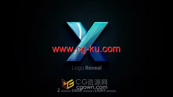 4K分辨率标志LOGO动画视频片头2种效果-AE模板的图片1