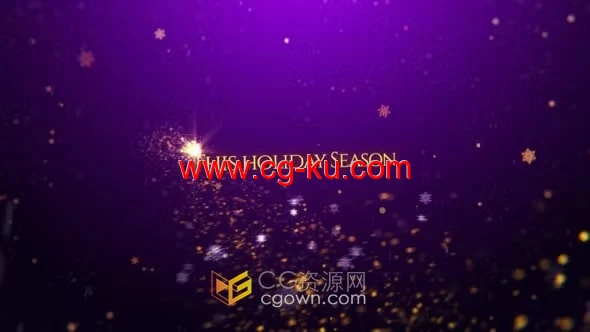 2022 Christmas圣诞节祝福视频动画制作-AE模板的图片1
