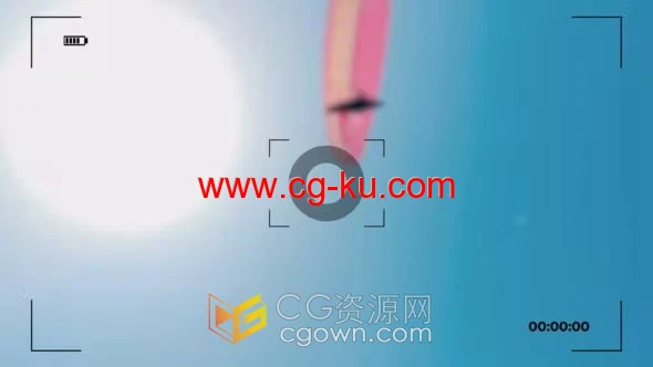 10组摄像机取景框快门拍摄转场过渡效果动画-AE模板下载的图片1