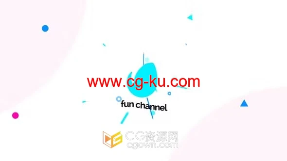 AE模板-简单彩色图形形状动画企业品牌LOGO公司开业片头介绍的图片1