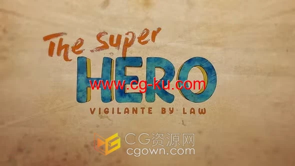 卡通漫画绘画LOGO标识动画视频效果-AE模板的图片1