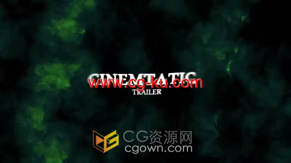 恐怖片惊悚片电影预告片视频制作-AE模板下载的图片1