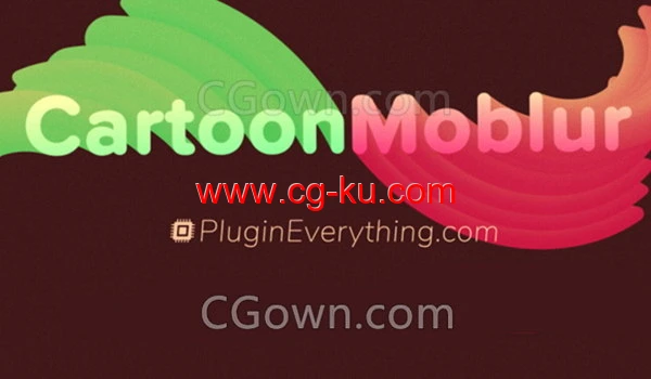 AE制作动态模糊拖尾特效插件Cartoon Moblur v1.6.3的图片1