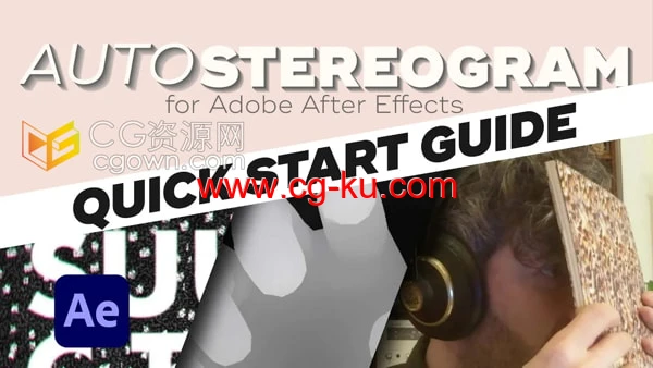 AE创建自动立体图动画插件Autostereogram v1.0.2的图片1