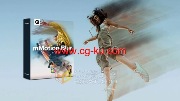 mMotion Blur FCPX插件运动模糊动态视频拖影视觉特效的图片1