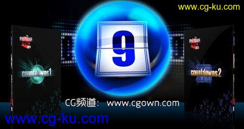 17GB倒计时视频素材第二套 Motion Design Elements Pro : Countdowns 2的图片1