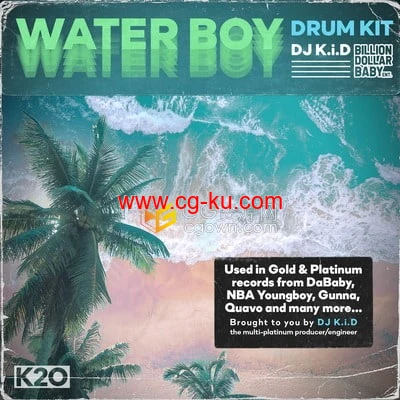 Waterboy Drum Kit架子鼓音效包鼓声免费下载的图片1