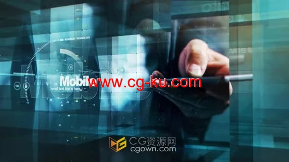 AE模板-智能计算机网络科技企业产品服务演示开场白商业技术宣传片的图片1