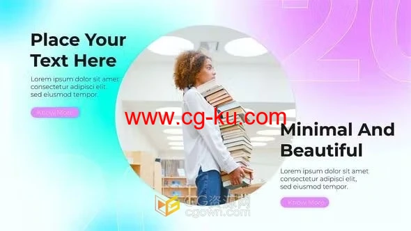 公司品牌宣传市场营销视频时尚产品展示AE模板下载的图片1