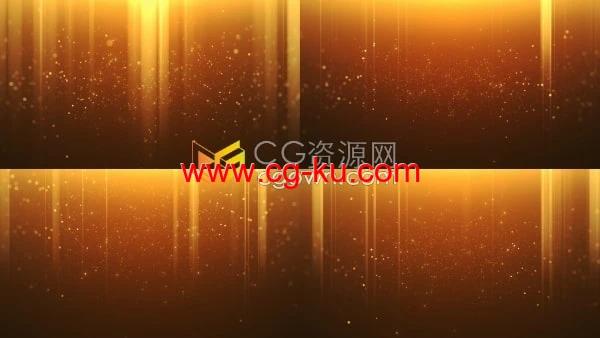 4组金灿灿粒子动画晚会LED背景视频素材下载的图片1