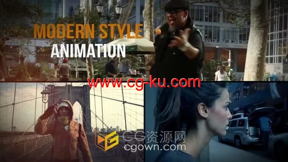 城市旅游纪录片介绍视频动画PR模板套用的图片1