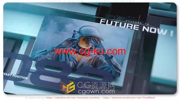 时间表企业宣传片企业管理控制论科技介绍视频-AE模板的图片1