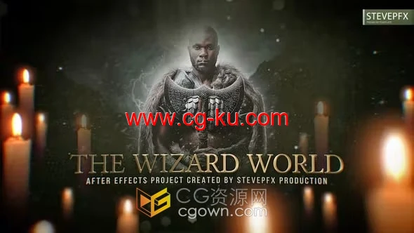 史诗英雄人物事迹介绍视频纪录片-AE模板下载的图片1