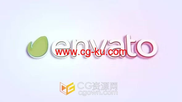 明亮简单3D LOGO动画视频效果制作-AE模板的图片1