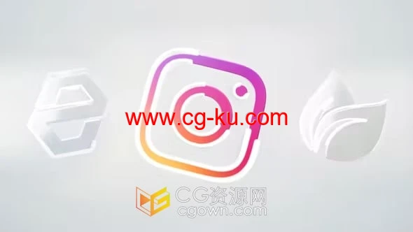 企业品牌形象LOGO演绎动画视频片头-AE模板的图片1