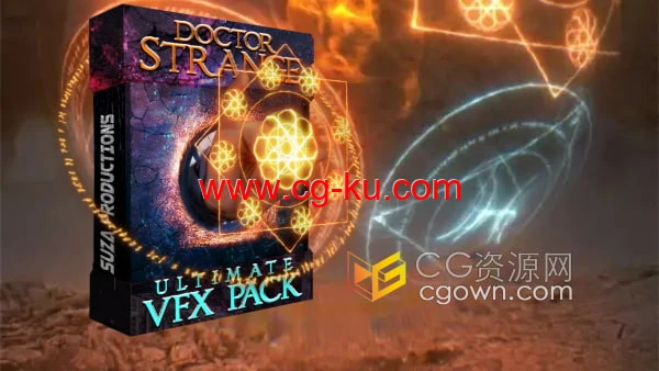 43组奇异博士能传送门量盾粒子特效合成4K分辨率视频素材的图片1