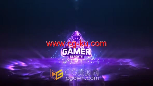 强大能量火花视觉特效LOGO演绎视频片头-AE模板的图片1
