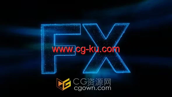 创新技术标志介绍科技片头AE模板LOGO动画的图片1