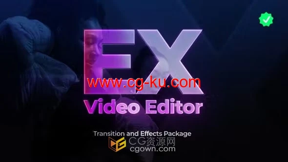 EX视频编辑器包含调色光效粒子叠加效果PR模板的图片1