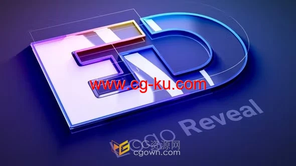 闪亮发光快速LOGO动画片头-AE模板下载的图片1