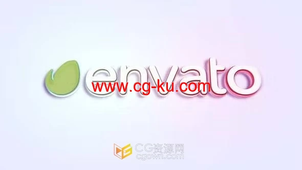 明亮简单翻转LOGO动画介绍-PR标志模板的图片1