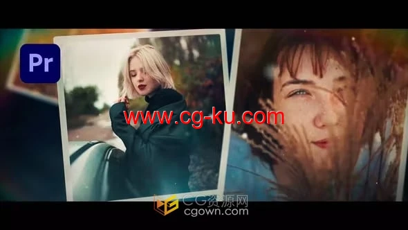 适合奇妙悲伤浪漫情感电影各种风格照片相册-PR视频模板的图片1