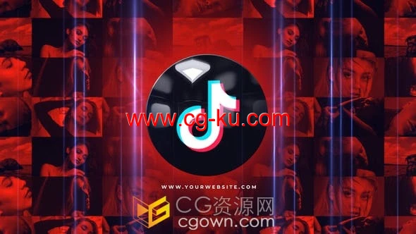 抖音LOGO视频片头快闪展示照片动画效果-AE模板的图片1